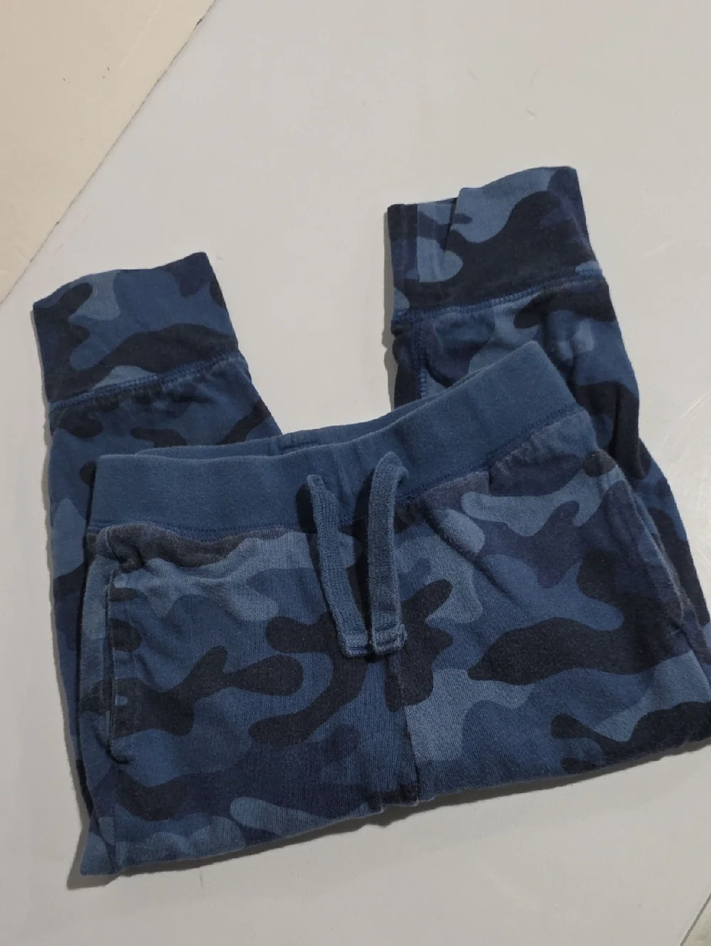 Blue Camo Jogger Pants Gap Size 2 Toddler